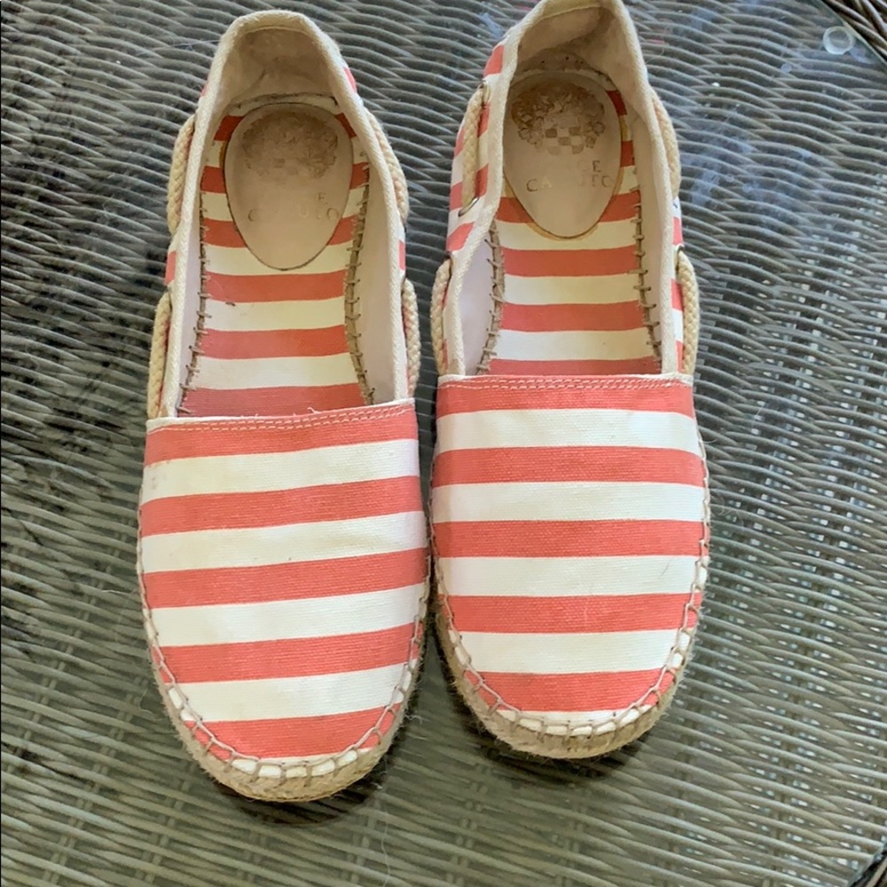 Canvas espadrilles lend instant panache to looks.